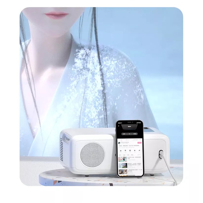 Máy chiếu không dây Tyco T3500A WiFi full HD 1080p - Kết nối không dây với điện thoại, máy tính bảng, laptop