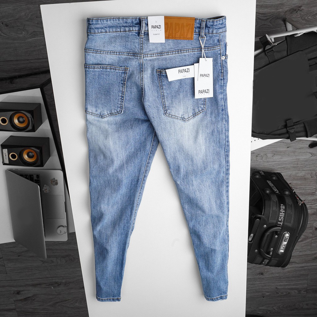 Quần Jean rách nhẹ Dáng vừa PAPAZI màu xanh diệu là sự kết hợp ngày hè hoàn hảo, nay đã trở lại với số lượng vô cùng có | BigBuy360 - bigbuy360.vn