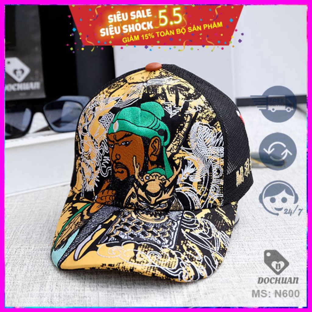 Nón Quan Vũ siêu chất siêu ngầu cho tín đồ Quan Vũ chuẩn hàng VNXK,full size