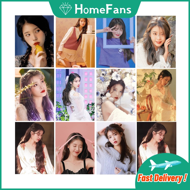 Bộ Tranh Đính Đá 5D Tự Làm Hình Ca Sĩ Lee Ji Eun 30x40cm/40x50cm Trang Trí Nhà Cửa