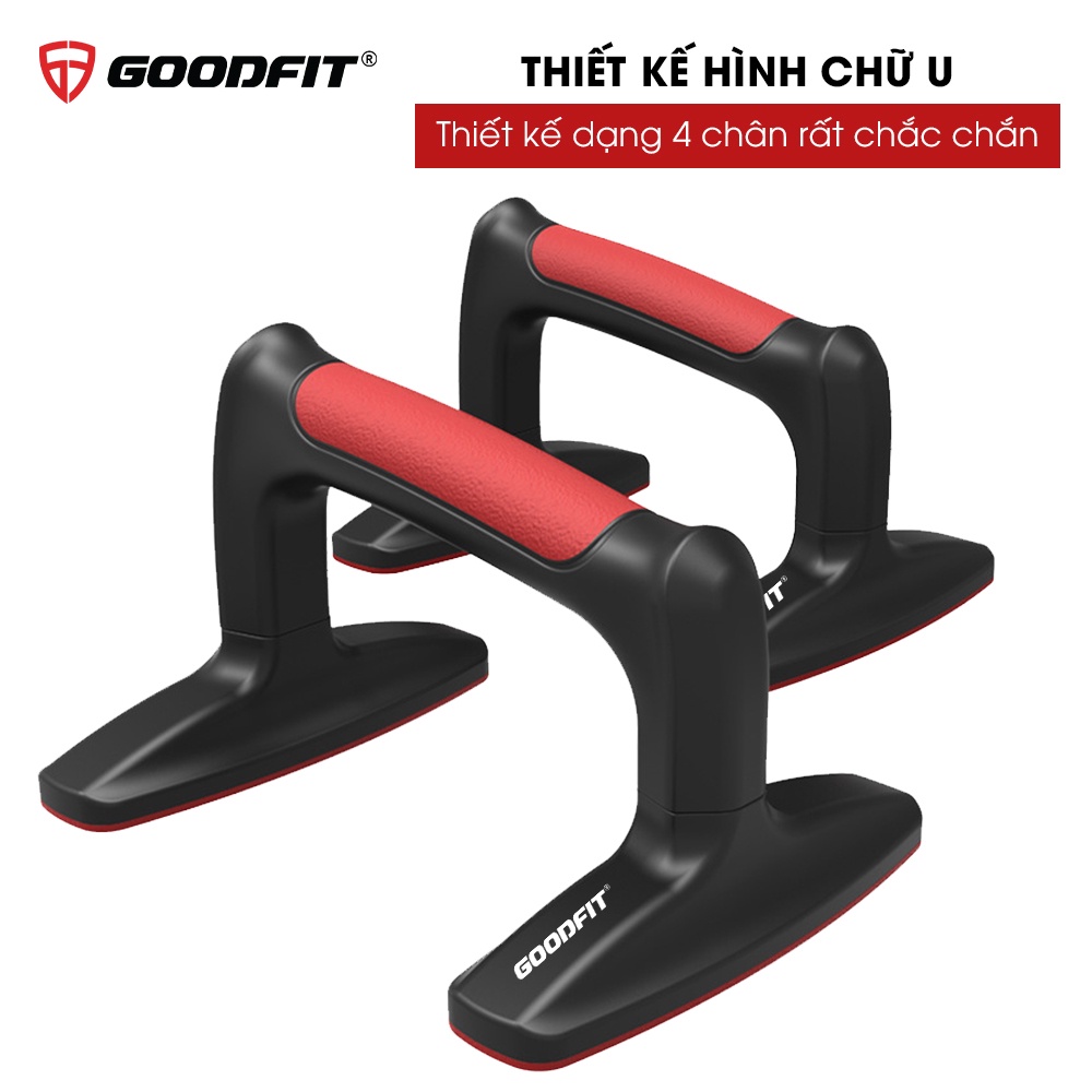 Dụng cụ chống đẩy hít đất tập luyện tại nhà GoodFit GF301PU