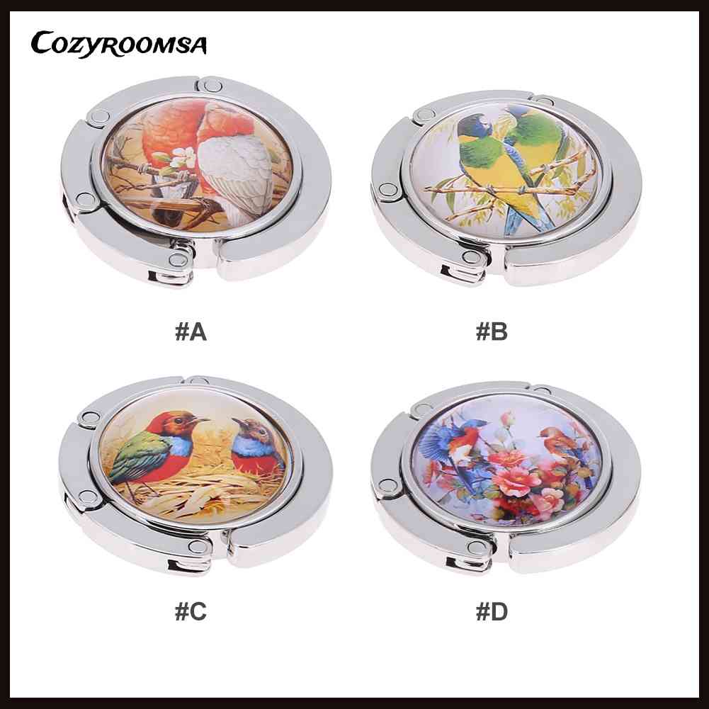 Móc Treo Túi Xách Bằng Kim Loại Có Thể Gấp Gọn Tiện Dụng Giá Đỡ