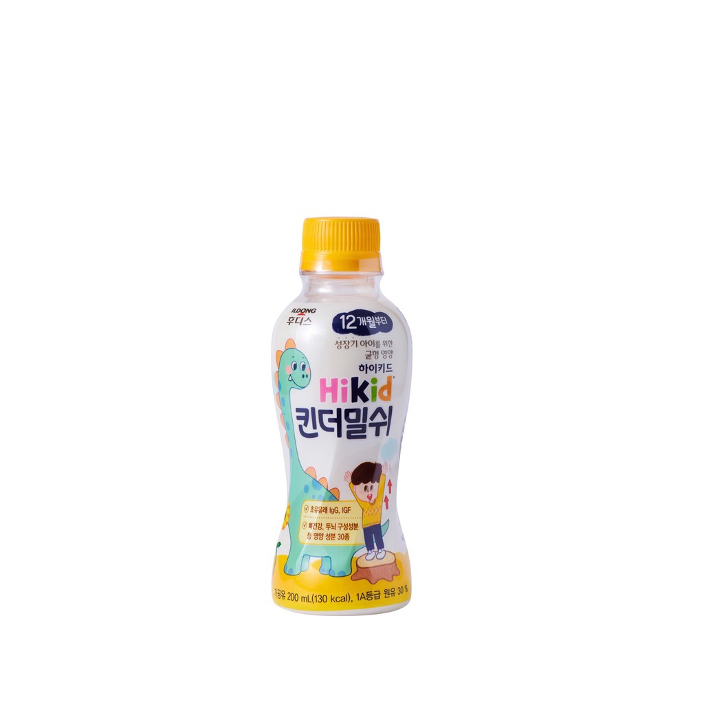 Sữa tươi Hikid cho bé 200ml