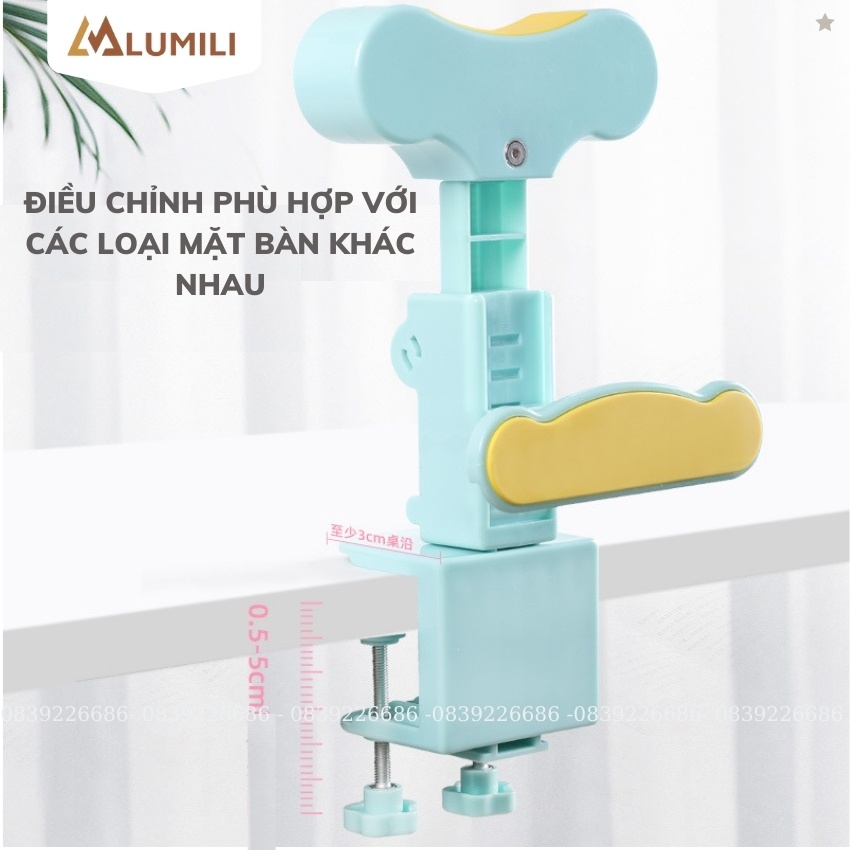 Giá Đỡ Cằm Chống Cận Thị, Chống Cong Vẹo Cột Sống,Dụng Cụ Chống Cận Thị, Chống Cằm cho bé CÓ ẢNH THẬT ĐI KEM