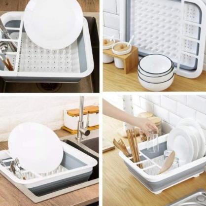 Giá Để Chén Dĩa Gấp Gọn Tiện Dụng | BigBuy360 - bigbuy360.vn