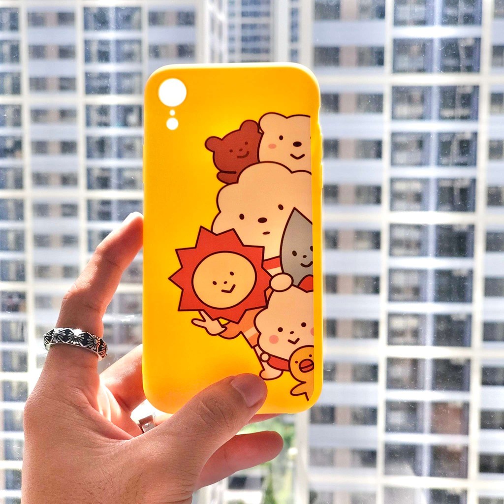 Ốp Trong Suốt iPhone XR Siêu Cute, Siêu Dày, Chống Sốc 4 Góc