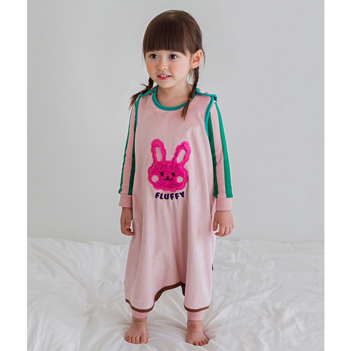 Túi ngủ Cao Cấp Hàn Quốc cho trẻ em, mẫu Thỏ Fluffy rất xinh. Túi ngủ cao cấp hãng #Cordii #Hàn_Quốc cho bé.