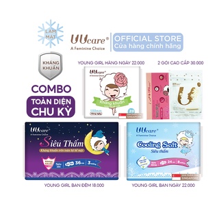 Combo 5 gói BVS UUcare Singapore Kháng khuẩn - Toàn diện chu kỳ