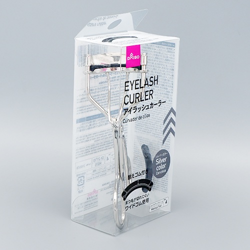 Daiso Japan Kẹp bấm mi màu bạc 3.5x6x10 cm.