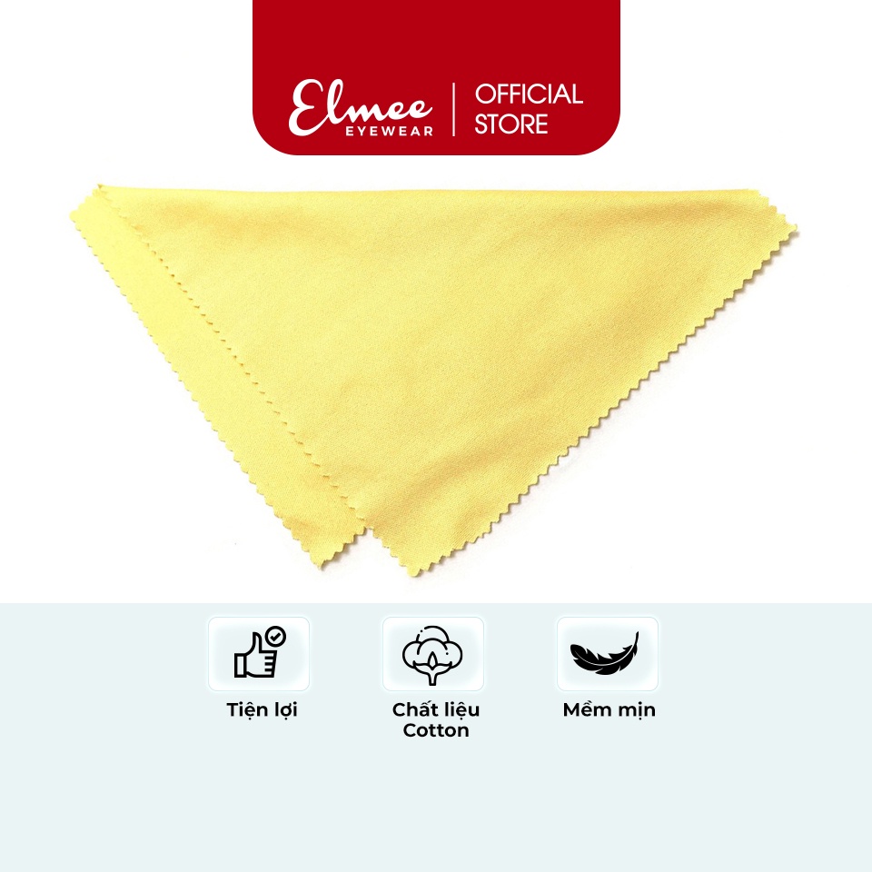 Khăn lau kính chuyên dụng Elmee 100% cotton 1k