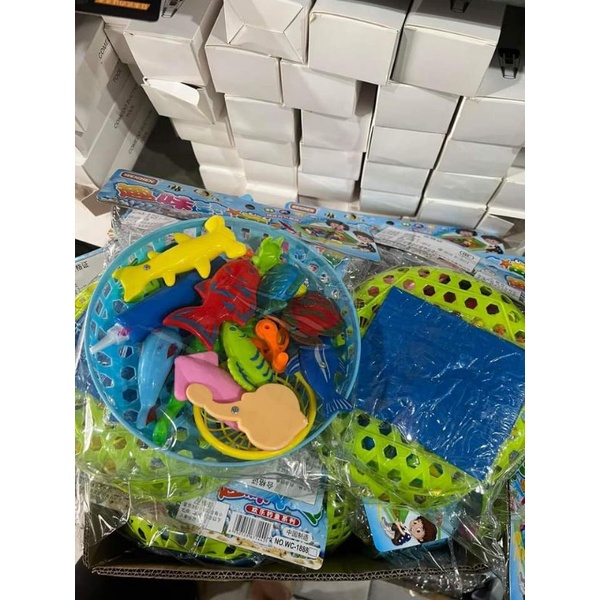 BỘ ĐÒ CHƠI CÂU CÁ PHAO CHO BÉ