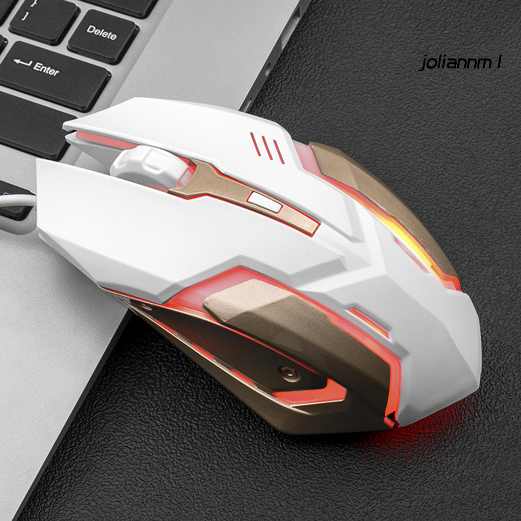 Chuột Quang Gaming Jolian M6 Có Dây Usb Chống Trượt Phát Sáng Cho Máy Tính Laptop | BigBuy360 - bigbuy360.vn