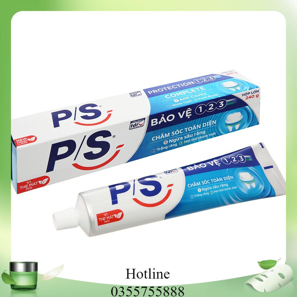 Kem đánh răng P/S bảo vệ 123 chăm sóc toàn diện 240g