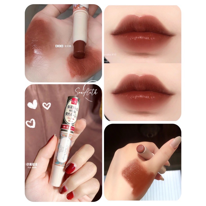 Son dưỡng CANMAKE Lip Balm Stay On Balm Rouge