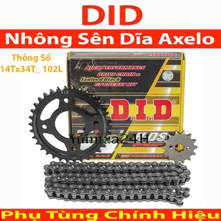 Nhông sên dĩa xe axelo – sên 10ly did hds