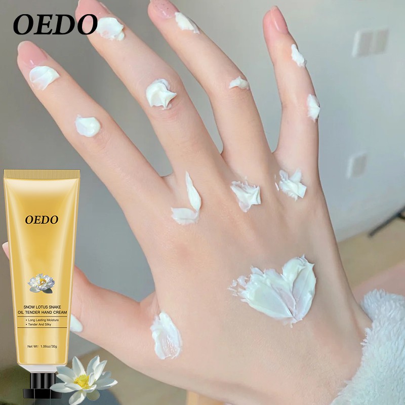 Kem dưỡng da tay OEDO chiết xuất từ dầu cá và hoa sen kháng khuẩn chống nhăn | BigBuy360 - bigbuy360.vn