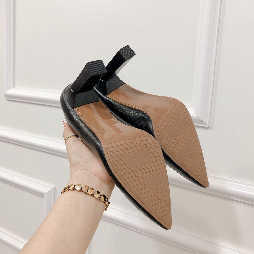 Giày Cao Gót Nữ 9p Hàng Cao Cấp Thiết Kế Cực Đẹp Chuẩn Form Tôn Dáng  - Giày Tây Công Sở Sục Sabo VNXK Chị Chảnh Store