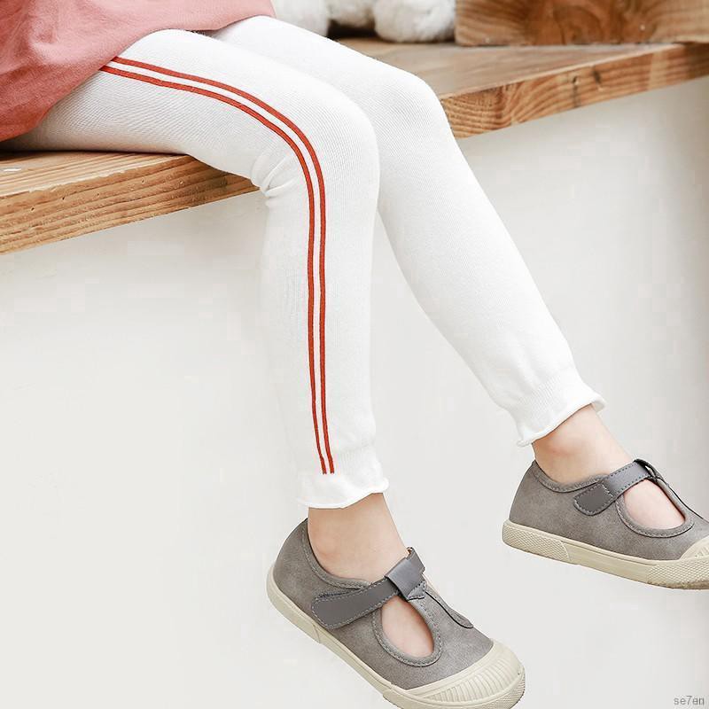 Quần Legging kẻ sọc thời trang cho bé gái