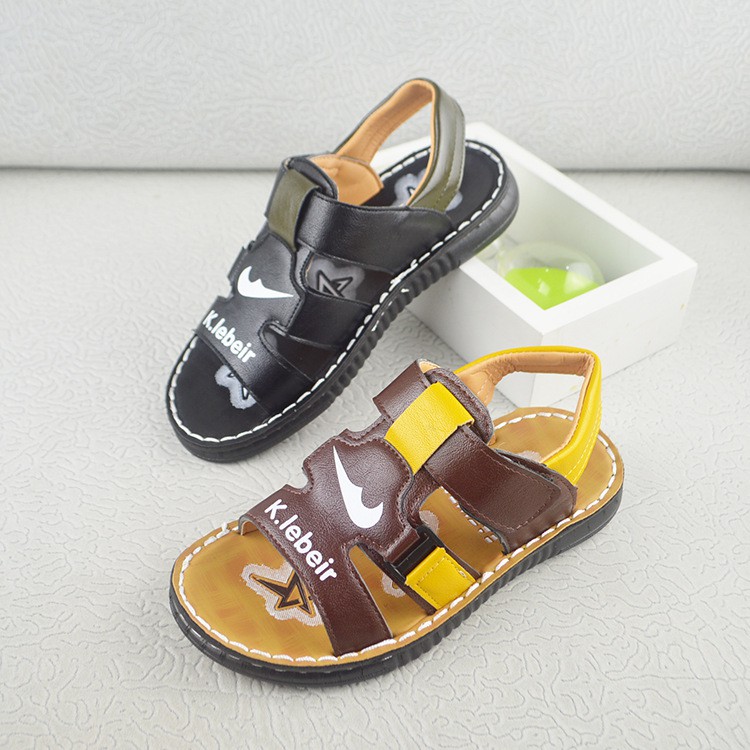 dép sandal bé trai size đại 36-41 da bò