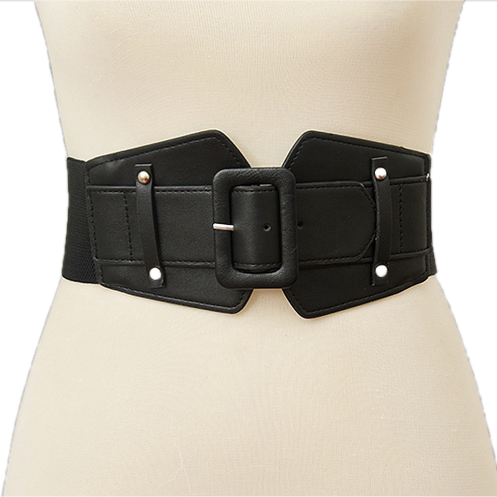 Dây thắt lưng da PU phong cách cổ điển