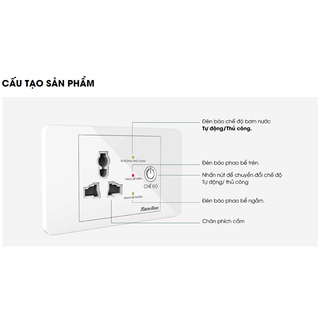 Ổ cắm máy bơm an toàn Model: OC03.MB 16A