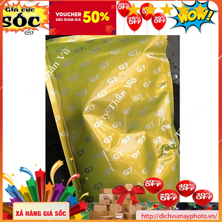 Mực cho máy photo Ricoh 2060,6000,6500,7500, Toshiba 650,850- Mực gói G7 900g hàng chuẩn chất lượng INECO
