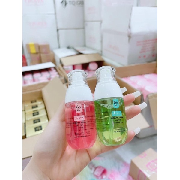 {MUA 1 TẶNG 1}Xịt khoáng cô bé ONAYA [ CAM KẾT HÀNG CHÍNH HÃNG 💯 %]