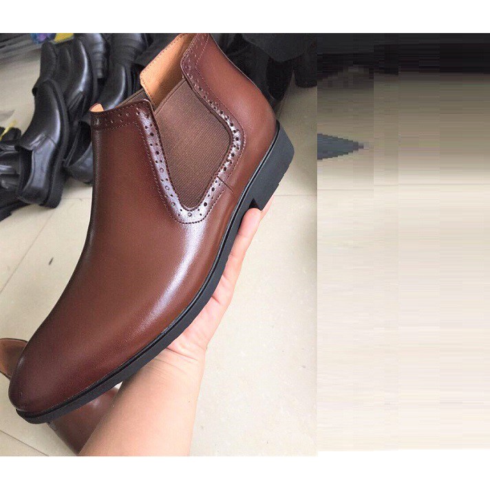 CHELSEA BOOT, GIÀY CAO CỔ, DA THẬT, KIỂU DÁNG THỜI TRANG, BẢO HÀNH 12TH | BigBuy360 - bigbuy360.vn