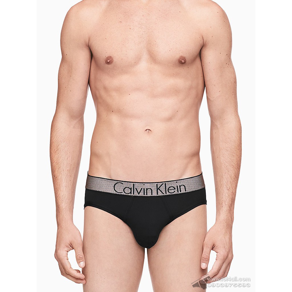 [AUT.] Quần lót nam Calvin Klein NB1294 Customized Stretch Hip Brief Black