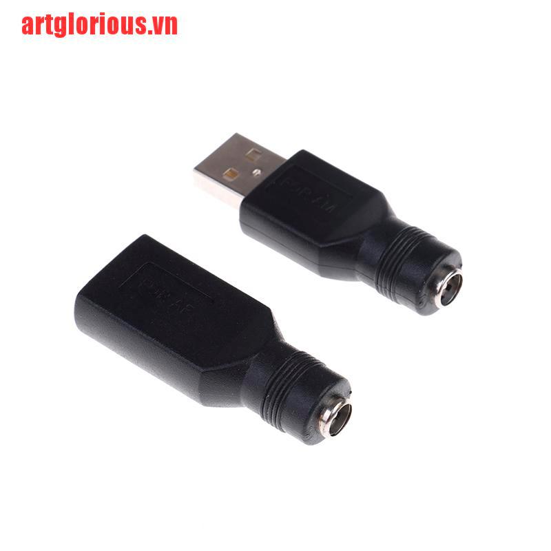 Đầu cắm/cổng cắm kết nối laptop chuyển đổi DC usb 2.0 sang usb 5V 5.5x2.1mm | BigBuy360 - bigbuy360.vn
