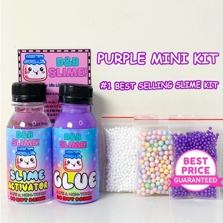 Combo 5 Bộ Kit làm Slime Basic Giá Chiết Khấu