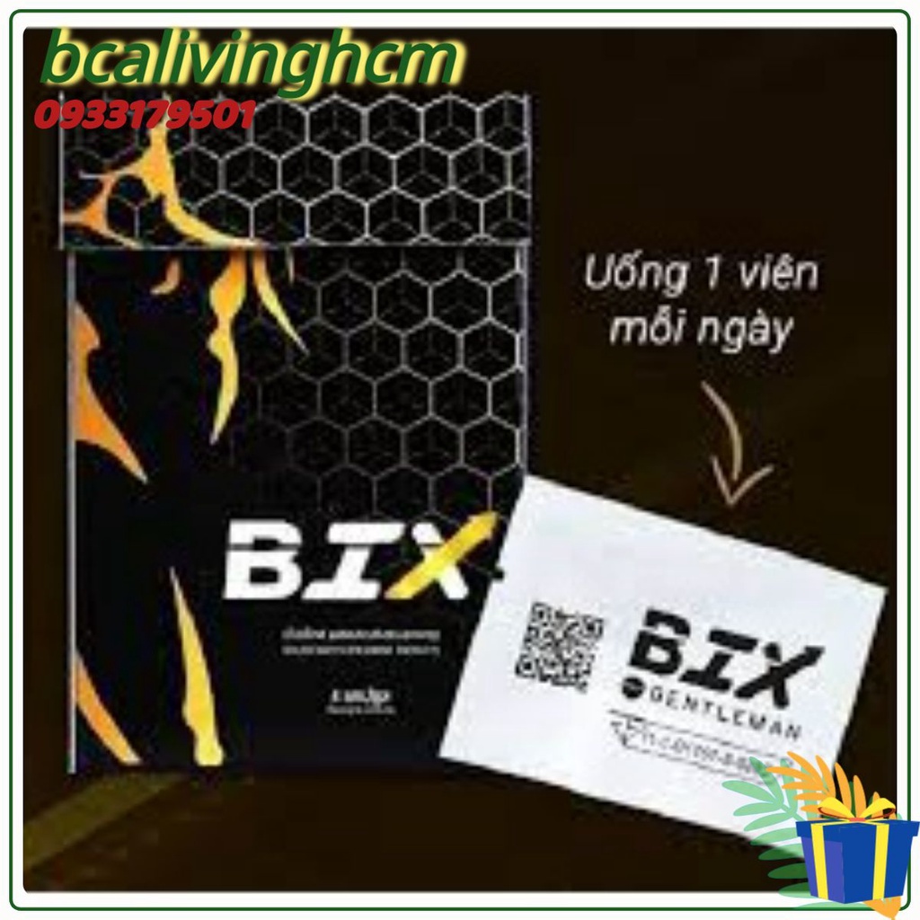 Viên uống tăng cường sinh lý nam BIX For Gentlemen (Hộp 4 viên, nhập khẩu Thái Lan)