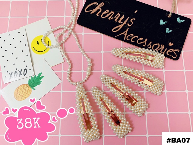 ( Thanh lý bỏ mẫu) Đồng giá 20k tất cả các sp kẹp (cột) tóc hot trend cho bạn gái