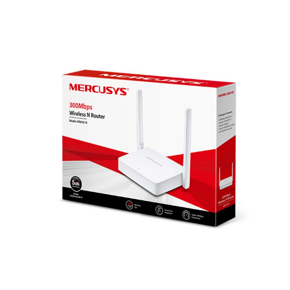 [Hỏa Tốc] Bộ Phát Wifi Mercusys MW301R chuẩn N 300Mbps