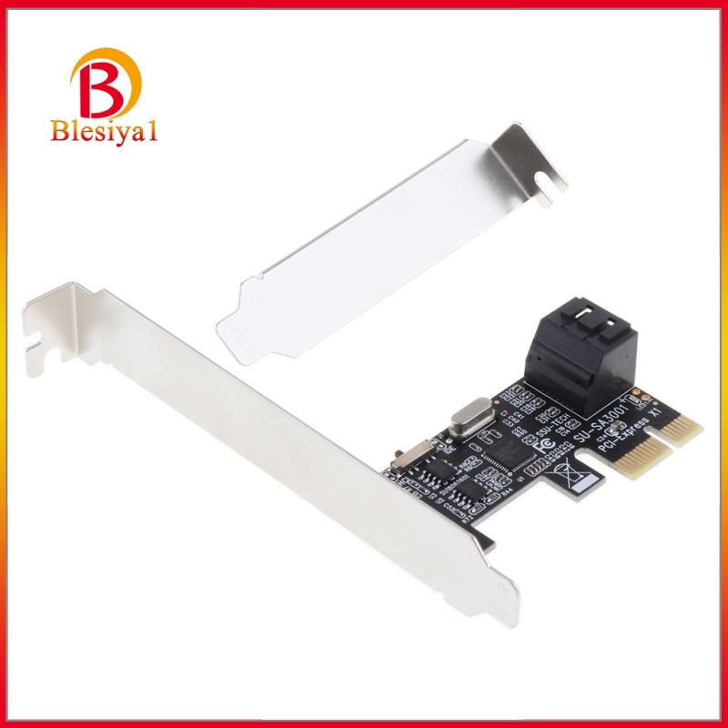 [BLESIYA1] PCIe PCI Express to 2 Port SATA3.0 III Expansion Controller Card Adapter SSD