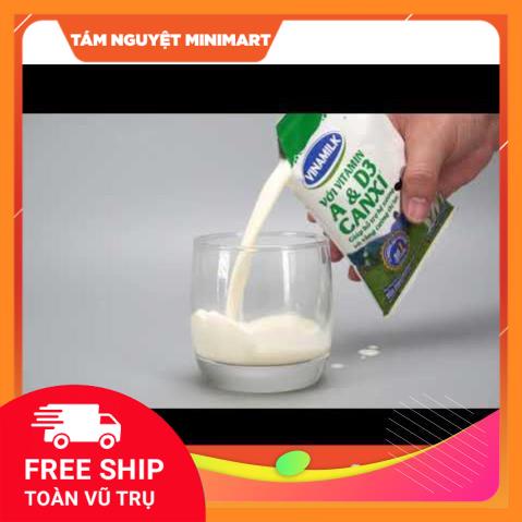 Túi sữa tươi Vinamilk không đường 220ml