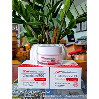 Kem dưỡng trắng da 7Day whitening program lutathione700 50ml
