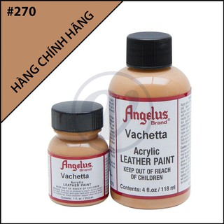 [CHÍNH HÃNG - KHÔNG CHIẾT] Vachetta 270 - Màu ANGELUS Leather Paint Standard vẽ trên da, vải, custom giày