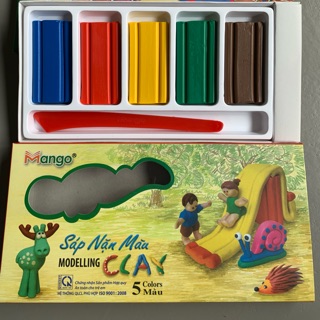 Đất sáp nặn 5 màu