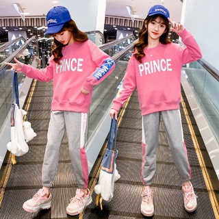 Set bộ quần áo thu đông cho bé gái 4-14 tuổi mẫu Prince. Thiết kế cá tính, đường may kỹ.MA90