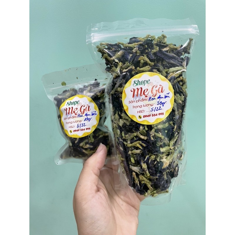 50gr hoa đậu biếc tạo màu cho bánh