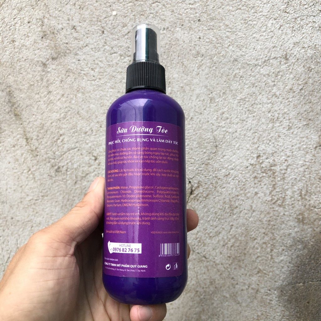 SỮA DƯỠNG TÓC GOLDLIFE PHỤC HỒI TÓC 250ML