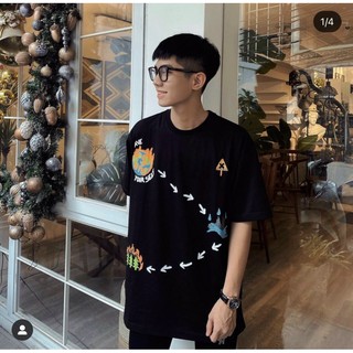[Clip Thật] Áo Thun Tay Lỡ Crayon Tee