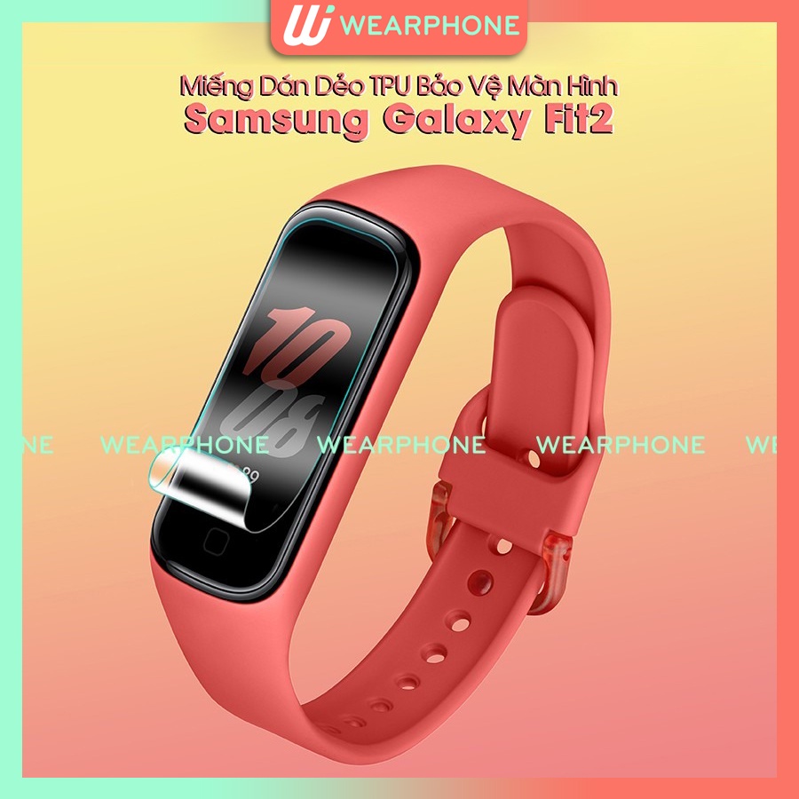 Miếng Dán Màn Hình Ppf Kính Cường Lực Dẻo Samsung Galaxy Fit 2 Fit2 wearphone W20201220