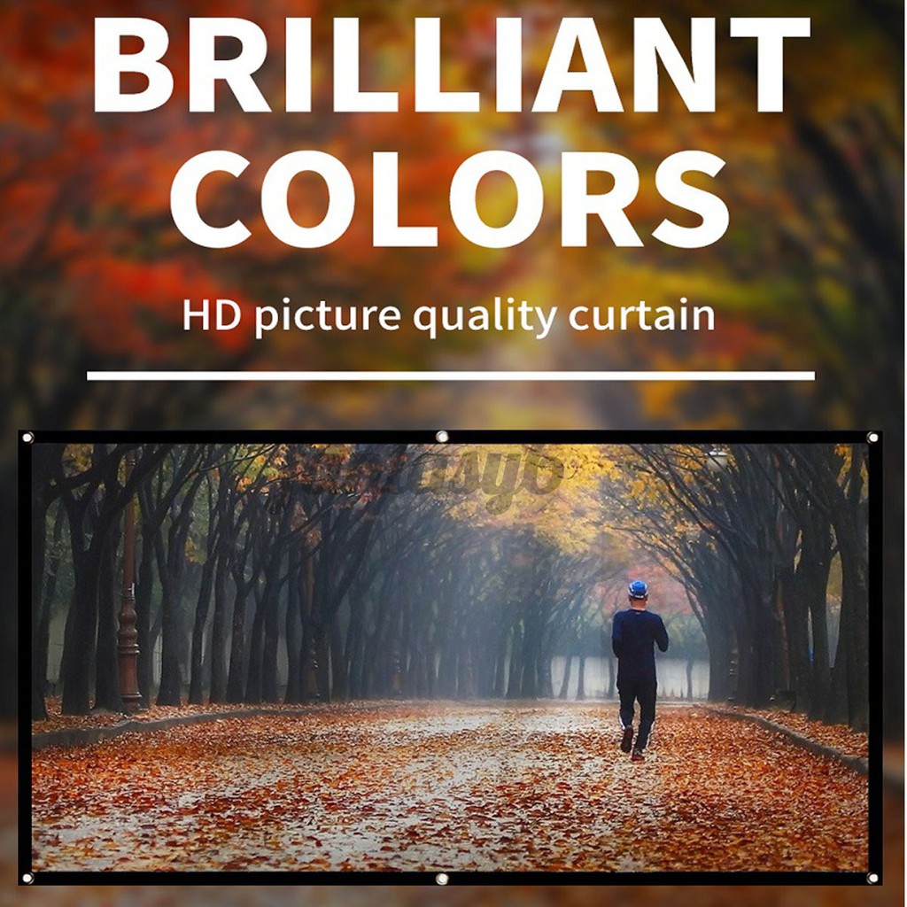 Màn Hình Máy Chiếu 3d Hd 16: 9 60-150 " | BigBuy360 - bigbuy360.vn