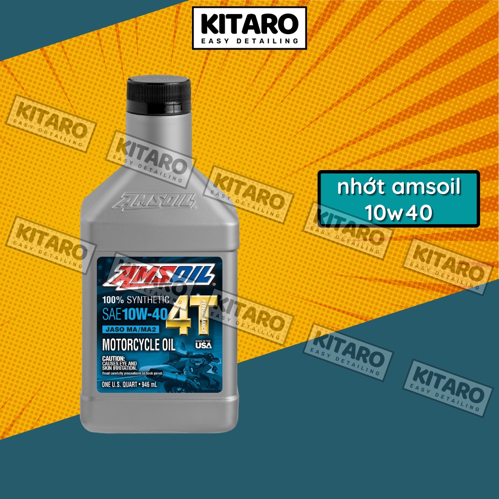 Nhớt Amsoil 4T Performance 10W40 Full Tổng Hợp