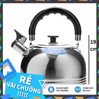Ấm đun nước Inox Rainy 3 Lít - Đồ gia dụng nhà bếp cao cấp