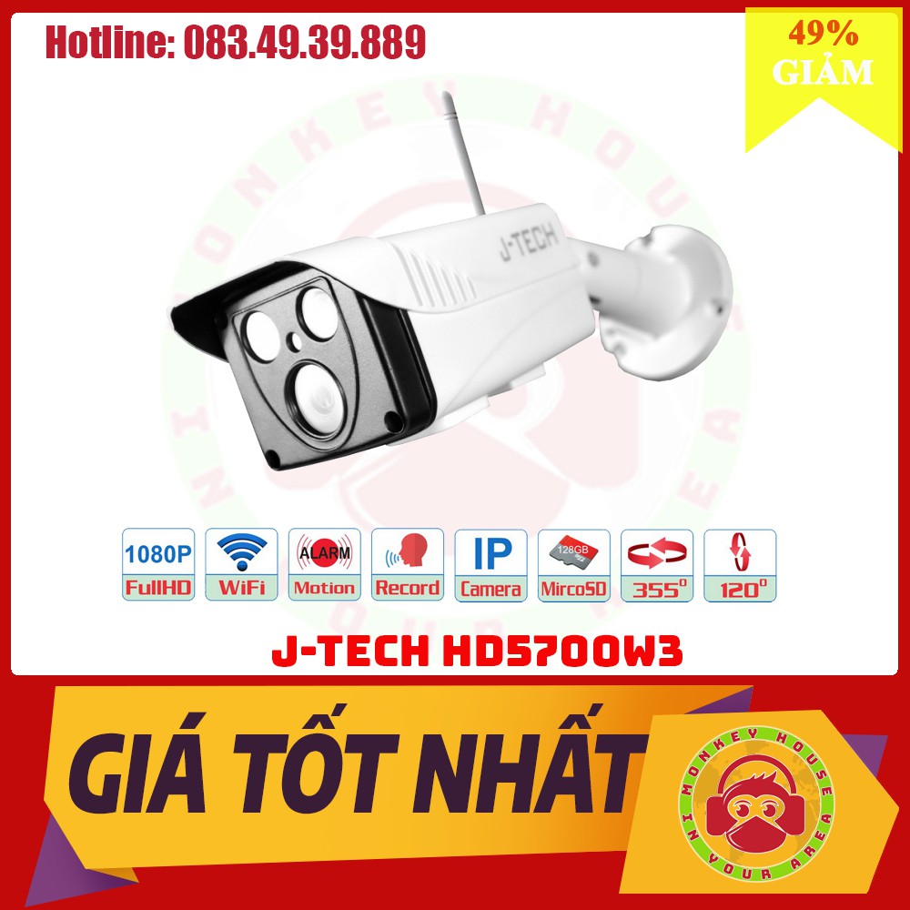 Camera IP Wifi J-Tech HD5700W3
