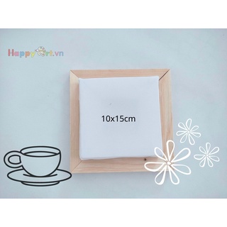 Khung vải toan/ vải canvas kích thước 10x15cm