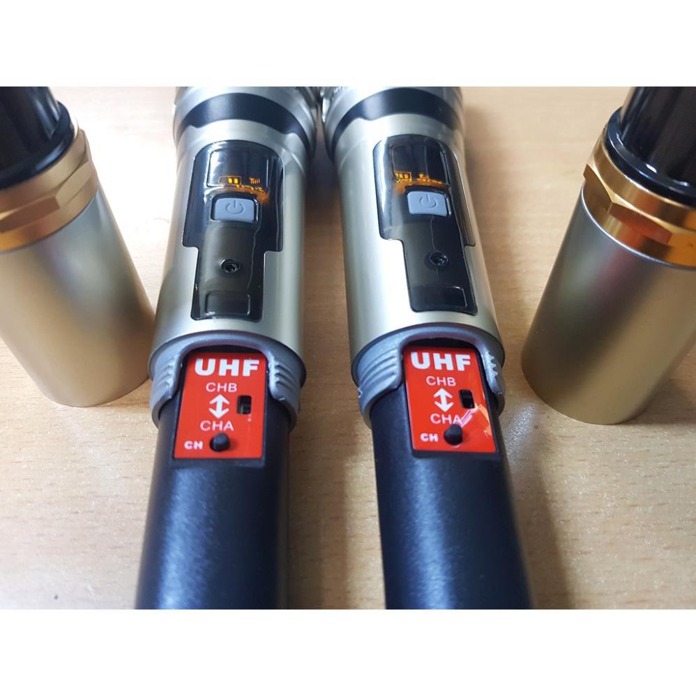 BÁN CHẠY--Micro loa kéo wireless UGX-V3 UHF - loại 1